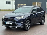 Begagnad Toyota RAV4 Hybrid Premium 185 HK (136 kW) 2020 Blå SUV