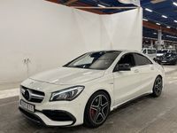 begagnad Mercedes CLA45 AMG Benz CLA 45 4M Coupé AMG Pano B-kamera H K 2017, Sportkupé