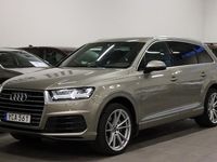 Begagnad Audi Q7 S-Line 272 HK (200 kW) 2016 Ljusbrun (brun) SUV