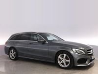 Begagnad Mercedes C220 AMG line 170 HK (125 kW) 2018 Grå Kombi