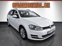 Begagnad VW Golf VII 110 HK (80 kW) 2015 Vit Kombi