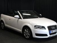 Begagnad Audi A3 Cabriolet Attraction 160 HK (117 kW) 2008 Vit Cab