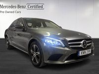 begagnad Mercedes C400 4MATIC Dragkrok/Minnespaket/Navi/SE SPEC 2019 Grå