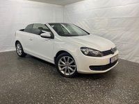 Begagnad VW Golf Cabriolet Comfortline 160 HK (117 kW) 2012 Silver Cab