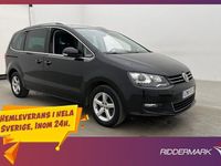 Begagnad VW Sharan 150 HK (110 kW) 2016 Svart Minibuss