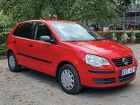 Begagnad VW Polo Trendline 75 HK (55 kW) 2006 Röd Halvkombi