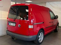 Begagnad VW Caddy 105 HK (77 kW) 2009 Röd Minibuss