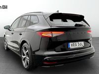 Begagnad Skoda Enyaq iV SportlinePlus 194 kW (265 HK) 2023 Svart SUV