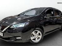 Begagnad Nissan Leaf N-Connecta 160 kW (218 HK) 2021 Svart Halvkombi