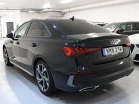 begagnad Audi A3 Sedan 35 TFSI S Tronic S-Line B&O Matrix 150hk