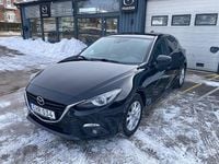 Begagnad Mazda 3 Vision 120 HK (88 kW) 2014 Svart Halvkombi