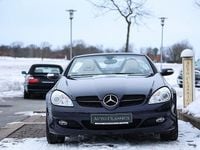 Begagnad Mercedes SLK200 163 HK (119 kW) 2005 Mörkblå metallic Cab