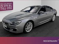 begagnad BMW 640 d xDrive Gran Coupé M Sport Pano 360° H K HUD 2016, Sportkupé