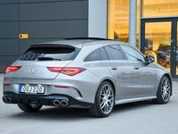 begagnad Mercedes CLA45 AMG Benz AMG CLA 45 S 4M 1-Ägare Pano Burmester 2020, Kombi