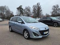 Begagnad Mazda 5 150 HK (110 kW) 2013 Blå Minibuss