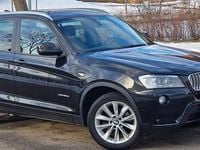 Begagnad BMW X3 184 HK (135 kW) 2012 Svart SUV
