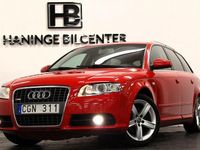 Begagnad Audi A4 S-Line 141 HK (103 kW) 2008 Röd Kombi