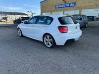 Begagnad BMW 116 M Sport 136 HK (100 kW) 2014 Vit Halvkombi