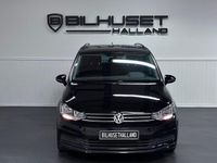 Begagnad VW Touran 150 HK (110 kW) 2018 Svart Minibuss
