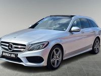 Begagnad Mercedes C220 AMG 170 HK (125 kW) 2018 Silver Kombi