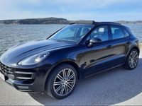 begagnad Porsche Macan Turbo Performance 441 hk Navi Pano PDK Euro 6