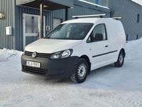 Begagnad VW Caddy 75 HK (55 kW) 2014 Vit Minibuss