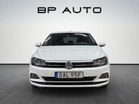 Begagnad VW Polo 95 HK (69 kW) 2019 Vit Halvkombi