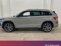 begagnad Skoda Kodiaq 4x4 Sportline 7-sits D-värm B-kamera Pano 2022, SUV