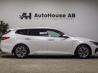 Begagnad Kia Optima Hybrid Sport 205 HK (150 kW) 2020 Vit Sedan