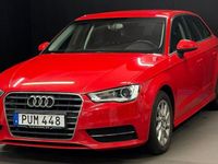 Begagnad Audi A3 Attraction 110 HK (80 kW) 2015 Röd