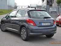 Begagnad Peugeot 207 93 HK (68 kW) 2010 Mörkgrå (grå) Halvkombi