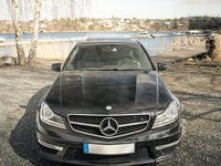 Begagnad Mercedes C63 AMG AMG 457 HK (336 kW) 2012 Svart