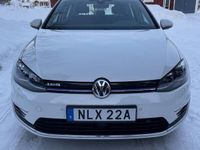 begagnad VW e-Golf 35.8 kWh Driver assist Euro 6 Lågmil