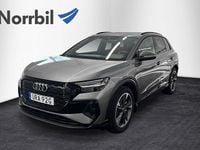 Begagnad Audi Q4 e-tron S-Line 210 kW (286 HK) 2024 Grå SUV