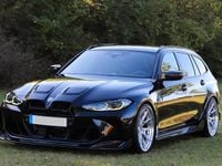 Begagnad BMW M3 Competition Edition 510 HK (375 kW) 2024 Safirsvart metallic | merino svart läder Kombi