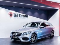 Begagnad Mercedes C250 AMG line 204 HK (150 kW) 2015 Silver Kombi