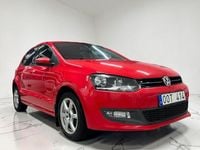 Begagnad VW Polo 90 HK (66 kW) 2012 Röd Halvkombi