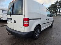 Begagnad VW Caddy 75 HK (55 kW) 2015 Vit Minibuss