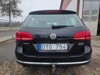 Begagnad VW Passat 140 HK (102 kW) 2012 Svart Kombi