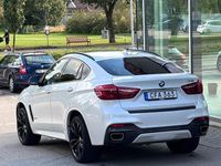 Begagnad BMW X6 M Sport 313 HK (230 kW) 2019 Mineralwhite SUV