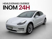 Begagnad Tesla Model 3 Long Range AWD 366 kW (498 HK) 2020 Vit Sedan