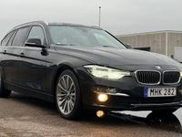 Begagnad BMW 320 Luxury Line 190 HK (139 kW) 2016 Svart Kombi