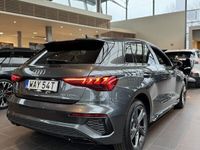 begagnad Audi A3 Sportback e-tron 45TFSIe 245hk S-line Backkamera