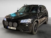 Begagnad BMW X3 184 HK (135 kW) 2012 Svart SUV