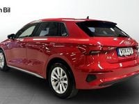 Begagnad Audi A3 Proline 150 HK (110 kW) 2022 Tangoröd metallic Sedan