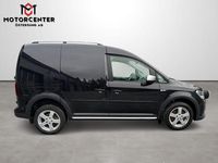 Begagnad VW Caddy 122 HK (89 kW) 2018 Svart Minibuss