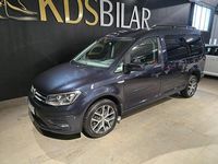 Begagnad VW Caddy Maxi Life Life 150 HK (110 kW) 2016 Mörkblå Minibuss