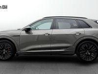 Begagnad Audi e-tron S-Line 300 kW (408 HK) 2023 Grå SUV