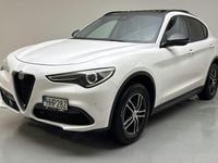 Begagnad Alfa Romeo Stelvio Tech Edition 280 HK (205 kW) 2019 Vit SUV