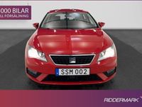 begagnad Seat Leon 1.2 TSI Style CarPlay Sensorer Välservad 2017, Halvkombi